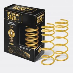 Пружина холодной навивки передней подвески SS20.34.00.001-03 Gold Progressive для а/м ВАЗ 2110-12 (переменный шаг)