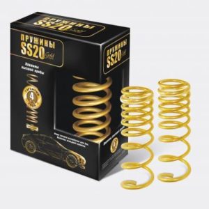 Пружина холодной навивки передней подвески SS20.160.00.001-01 Gold Progressive для 8-кл. а/м ВАЗ 1118, 1119, 2190