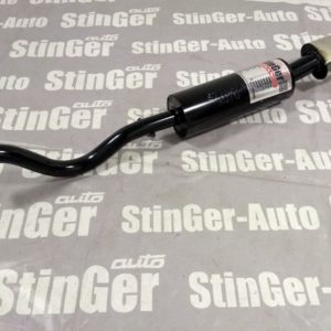 Глушитель прямоточный основной "STINGER" для а/м LADA Vesta 1.6/1.8 (с насадкой)