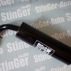 Глушитель прямоточный "STINGER" для а/м ВАЗ 21213 (с насадкой)