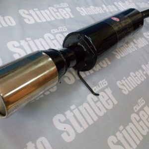 Глушитель прямоточный спортивный основной"STINGER" для а/м ВАЗ 2113-14 (с насадкой)
