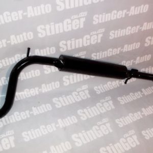 Резонатор прямоточный “STINGER” под паук с гофрой для а/м LADA Kalina