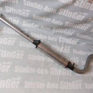 Резонатор прямоточный (тихий) “STINGER” под паук с лазерной гравировкой для а/м ВАЗ 2113-2115 (нержавейка)
