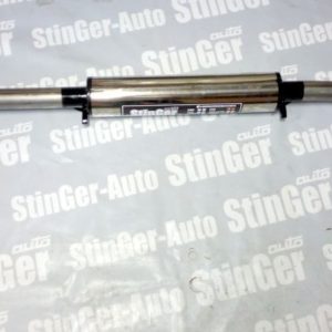Резонатор прямоточный “STINGER” под паук для а/м ВАЗ 2108-21099 (нержавейка)