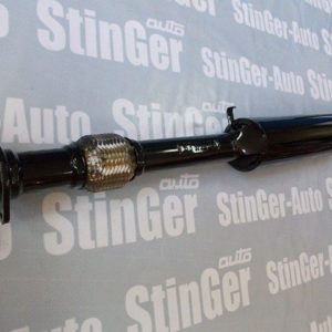Резонатор прямоточный “STINGER” под паук с гофрой SPORT для а/м ВАЗ 2110-2112 1.6L